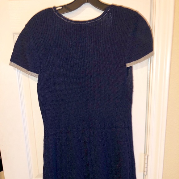 U.S. POLO ASSN. NAVY BLUE & GREY SWEATER DRESS💙 - Picture 2 of 5